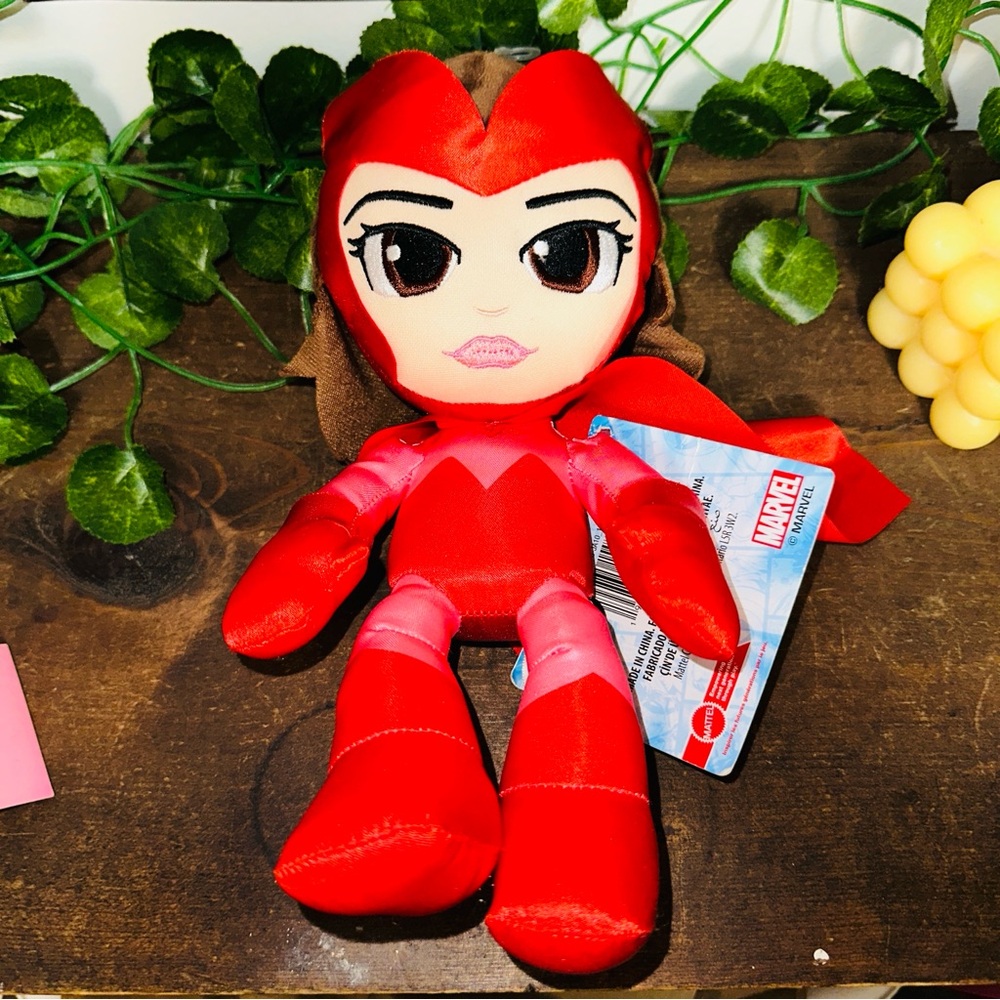 Marvel Comics Disney Scarlet Witch Mattel Plush Toy